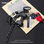 Fitness Halter Anahtarlık - Alev Kırmızısı - 5