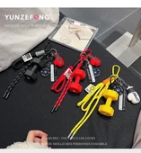 Fitness Halter Anahtarlık - Alev Kırmızısı - 8
