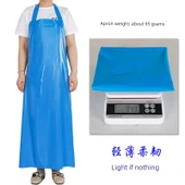 TPU Su Geçirmez Önlük - İnce Mor + Kollu thumbnail 3