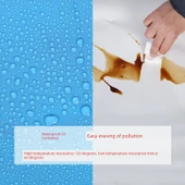 TPU Su Geçirmez Önlük - İnce Mor + Kollu thumbnail 5