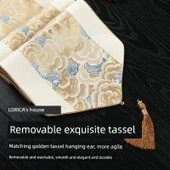 Çin Tarzı Su Geçirmez Masa Örtüsü - Özel Tasarım - 4