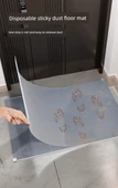 Yapışkanlı Kapı Giriş Paspası - 60x80cm - Güvenli Yolculuklar Desenli - 90 Yaprak - 7