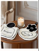 Banyo Fransız Mercan Polar Havlu - Yuvarlak Parfüm/1 thumbnail 8