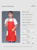 Su Geçirmez Yağa Dayanıklı Mutfak Önlüğü - El Bezli - Yeşil-2 - 10