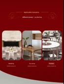 Dikdörtgen Tek Kullanımlık Su Geçirmez Plastik Masa Örtüsü - Beyaz 1.2m x 1.4m thumbnail 11