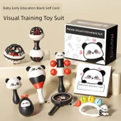 3'lü Set - Küçük Panda - Kum Çekiç, Zil ve Çıngırak - 2