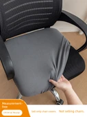 Ofis Koltuğu Kılıfı - Yüksek Esnek - Kalınlaştırılmış - Orta Gri - Büyük Boy (45-52cm) - 2