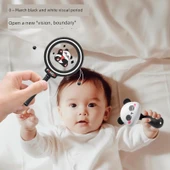 3'lü Set - Küçük Panda - Kum Çekiç, Zil ve Çıngırak - 5