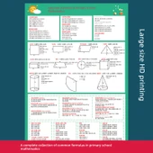 İlkokul Matematik Formülleri ve Tarih Şeridi Tablosu thumbnail 2