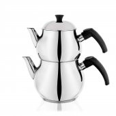 Schafer Base Çelik Çaydanlık Takımı -4 Parça-Inox - 1