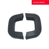 Silikon Tencere Sapı Kılıfı - 8.5cm Siyah Çift (Geliştirilmiş Kalın) - 1