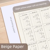 Matematik Ev Ödevi Kağıdı - Çift Çizgili - 2 Paket + 4 Adet + 2 Kalem + 2 Kalem Tutucu - 3