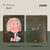 Yome Müzik Piyano A4 Notası Klasörü - Bach - 1