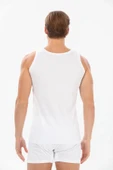Yıldız 00 Erkek Büyük Beden %100 Pamuk Extra Beyaz Süprem Atlet - 5