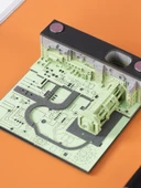 2025 3D Kağıt Oyma Takvim Dünya Kalesi-Tianshu Özel Yapışkan Notlar thumbnail 6