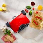 Schafer Contempo Tost Makinesi-Lal Kırmızı thumbnail 4