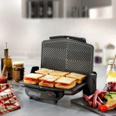Schafer Contempo Tost Makinesi-Inox/Siyah - 1
