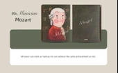 Yome Müzik Piyano A4 Notası Klasörü - Mozart 4 Sayfa Genişletilmiş - 10