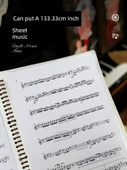 Yome Müzik Piyano A4 Notası Klasörü - Seçtiğiniz 2 Adet (Standart İç Sayfalar) - 3