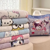 Sanrio Çizgi Film Battaniye - Büyük Gözlü Kurbağa - 150x200cm - 4