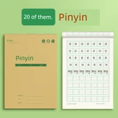 32K İlkokul Öğrenci Alıştırma Kitabı - Pinyin 20 Adet - 1