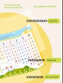 Anaokulu Matematik Duvar Tablosu - CG-07 10 İçinde Ayrıştırma, Toplama, Çıkarma, Zaman [3 Yaprak] thumbnail 5