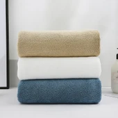 Mercan Polar Banyo Havlu Seti - Taro Moru - 5