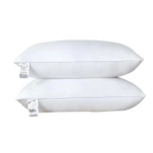 Polyester Elyaf Yastık - Beyaz Arı Desenli Orta Yastık - Tek - 6