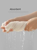 Çocuk Emici Pamuklu Banyo Havlusu - 2'li Banyo Havlusu: (Pastel Gökkuşağı Atı + Saf Pamuklu Banyo Havlusu) - 4