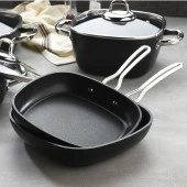 Schafer Gastronomie Master Granit Tava 24Cm-Siyah - 4