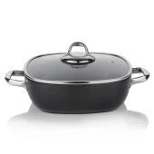 Schafer Gastronomie Master Granit Basık Tencere-28Cm - 2