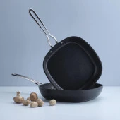 Schafer Gastronomie Master Granit Tava 24Cm-Siyah - 8