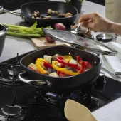 Schafer Gastronomie Master Granit Basık Tencere-28Cm - 1