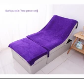 Salon Spa Havlu Seti - Bordo 2 Parça - Orta Kalınlıkta - 11