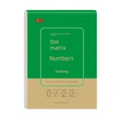 Çocuklar için Pinyin İngilizce Sayılar Hat Pratik Defteri - Pinyin + Sayılar + İngilizce + 1. Sınıf (Üst ve Alt) Zihinden Hesaplama Kağıdı (Toplam 5 Adet 100 Sayfa) - 5