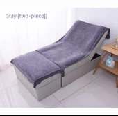 Salon Spa Havlu Seti - Koyu Mor 2 Parça - Orta Kalınlıkta - 9