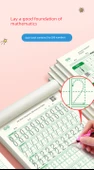 Çocuklar için Pinyin İngilizce Sayılar Hat Pratik Defteri - Pinyin + Sayılar + İngilizce + 1. Sınıf (Üst ve Alt) Zihinden Hesaplama Kağıdı (Toplam 5 Adet 100 Sayfa) - 11