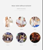 Yağa Dayanıklı Mutfak Önlüğü Seti - Üçgen Türban, Çiçek Desenli, Büyük Dantel, Lacivert thumbnail 10