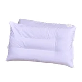 Çift Katmanlı Fermuarlı Pamuk Saten Dolgulu Yastık Kılıfı - 38x58 cm - 4