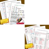 İngilizce Gramer Öğrenme Kartları - Cümle Ögeleri ve Gramer Sistemi (7 Kart, 13 Sayfa) - UPS886614800 - 1
