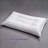 Çift Katmanlı Fermuarlı Pamuk Saten Dolgulu Yastık Kılıfı - 40x70 cm - 9