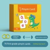 Pinyin Öğrenme Kartları - 70 Kart (Başlangıç Ünsüzü + Sesli + Genel) - 1