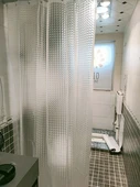 Darbeye Dayanıklı Duş Perdesi - 120x200cm - Yarı Saydam Desenli - 3