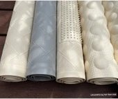 Kaymaz Kauçuk Banyo Paspası - 70x40cm - Deniz İpliği Bej - 8