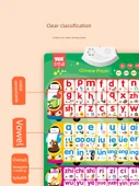 Çince Pinyin Alfabe Duvar Tablosu - [Nokta Okuma] Çince Pinyin Nokta Okuma Sesli Kitap - 3