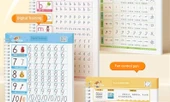 Okul Öncesi El Yazısı Alıştırma Kitabı - Sayılar + Pinyin + Kontrol Kalemi ve Kalem - 11