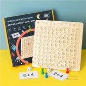 İlkokul Matematik Öğrenme Oyuncağı - (Geliştirilmiş) Toplama Oyunu - 1