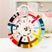 İlkokul Matematik Öğrenme Oyuncağı - (Geliştirilmiş) Toplama Oyunu - 6
