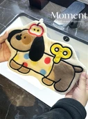 Sosis Köpek El Havlusu - Renkli Yaşam A - Mıknatıslı Kanca - 4 x 4cm - 6