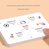 İlkokul İngilizce Kelime Kartları - [İlkokul Dil, Matematik ve İngilizce Tam Set] - 5